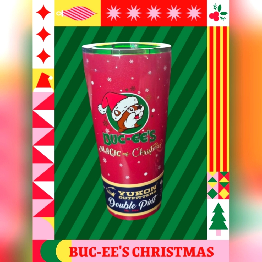 Buc-ee's Christmas Tumbler- 32oz